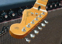 Headstock of Stratocaster
